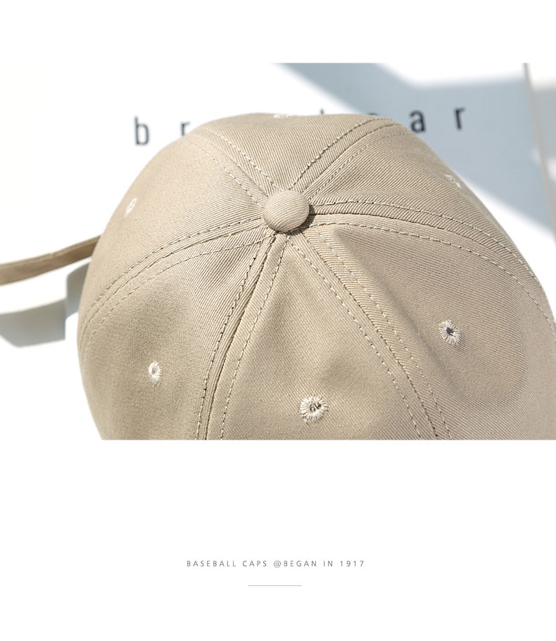 Custom Logo Cotton Soft Top Baseball Cap For Women Men Classics Simple Adjustable Dad Hat Outdoor Sport Dad Hats Wholesale