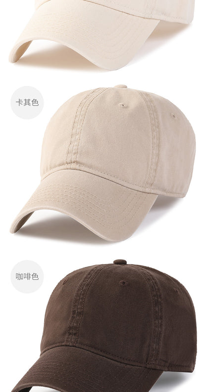Cappellino da baseball da uomo e da donna oversize XXL, 100% cotone, cappellino da baseball grande per teste grandi 56-63 cm (23,5"-25,5"), cappellino "dad cap" semplice e regolabile