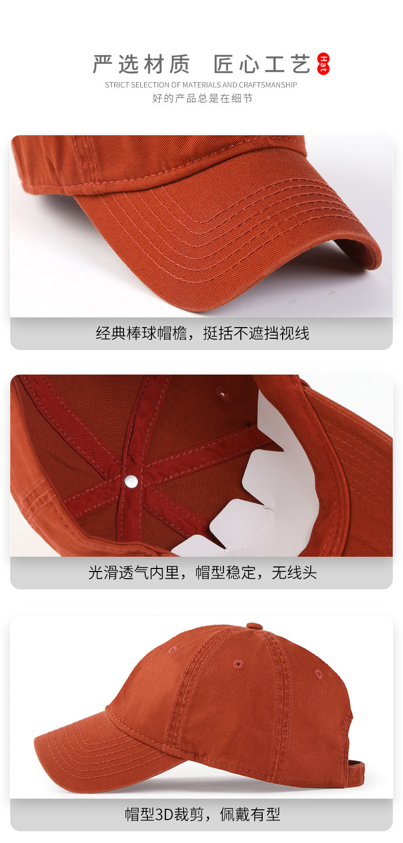 Cappellino da baseball da uomo e da donna oversize XXL, 100% cotone, cappellino da baseball grande per teste grandi 56-63 cm (23,5"-25,5"), cappellino "dad cap" semplice e regolabile