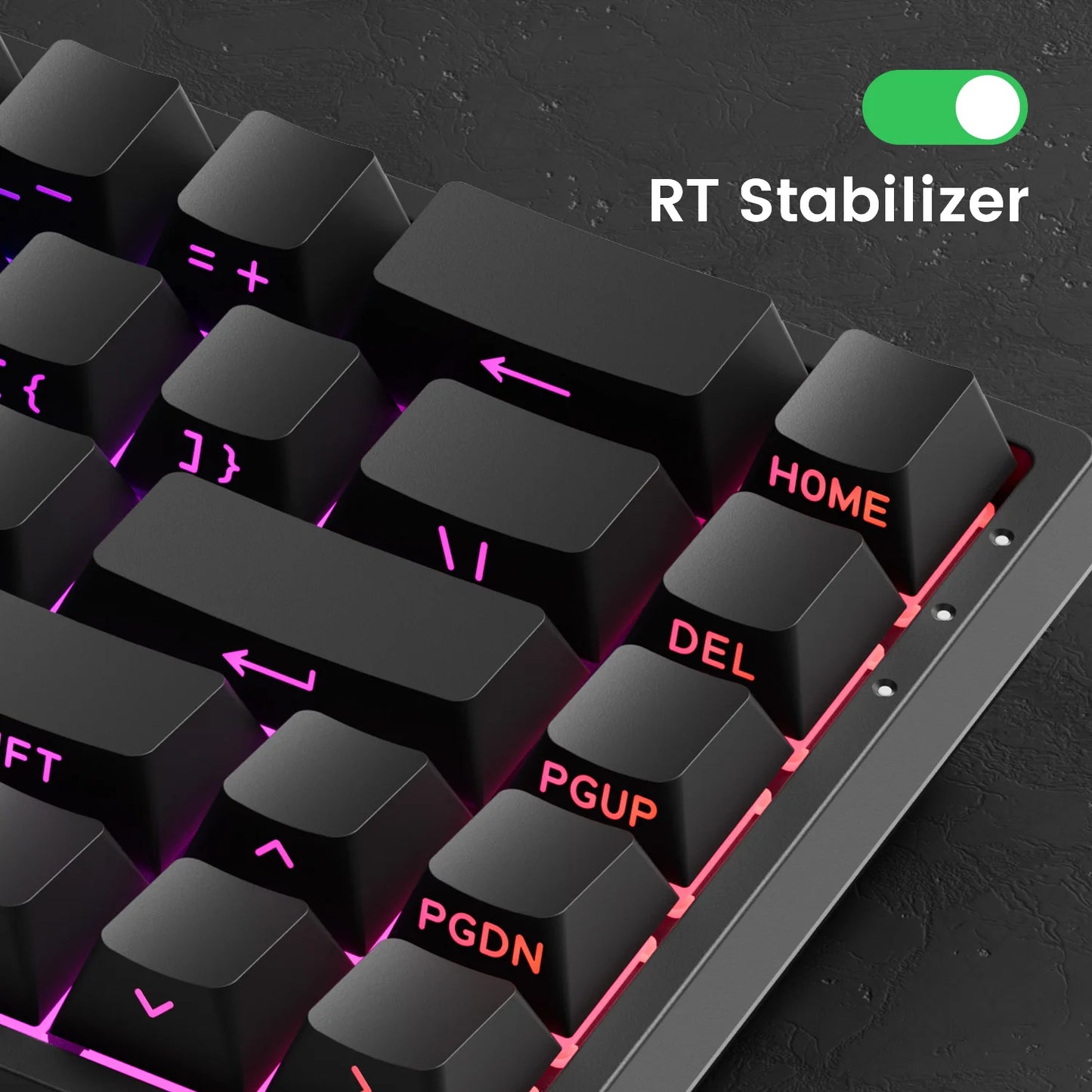 Akko MonsGeek FUN68 HE Magnetic Keyboard 65% Rapid Trigger 0.005mm 8000Hz ARGB USB/Wireless Gaming Custom Keyboard for Gamer