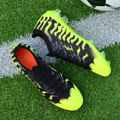 Chaussures de football professionnelles pour hommes, chaussures de football de société, crampons, chaussures de football d'intérieur et d'extérieur, chaussures d'entraînement originales, baskets rapides
