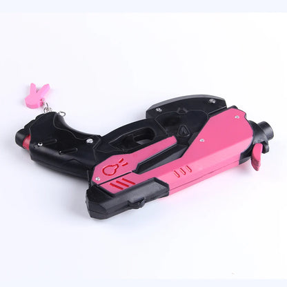 Overwatch D.Va Ohrhörer-Pistole Hana Song DVA Waffe Pistole Cosplay-Requisiten Weihnachts- Halloween-Partyspielzeug Cosplay-Accessoires