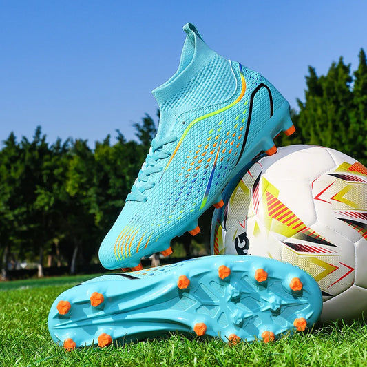 New Men's Soccer Shoes Hot Sale High-Quality Football Boots Women Unisex Futsal Cleats Ultralight Professional TF/FG Sneakers