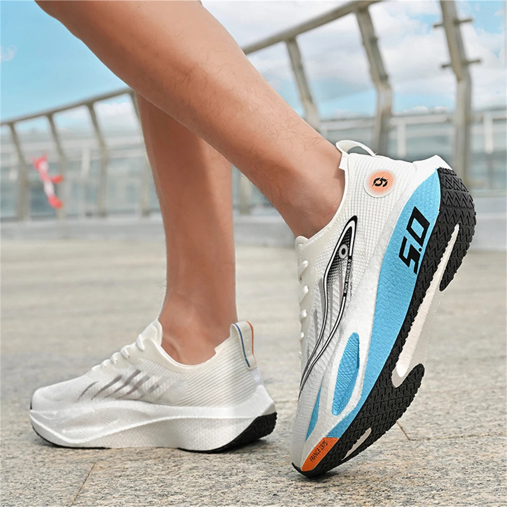 Nuevas zapatillas deportivas para hombre y mujer, zapatillas de running, placa de carbono, competición de maratón masculina, amortiguación, zapatillas de entrenamiento atlético