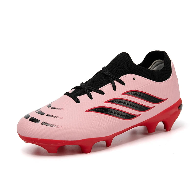 Nouvelles chaussures de football pour hommes, crampons pour enfants, chaussures de football professionnelles pour adultes, chaussures d'entraînement ultralégères antidérapantes pour garçons, livraison directe