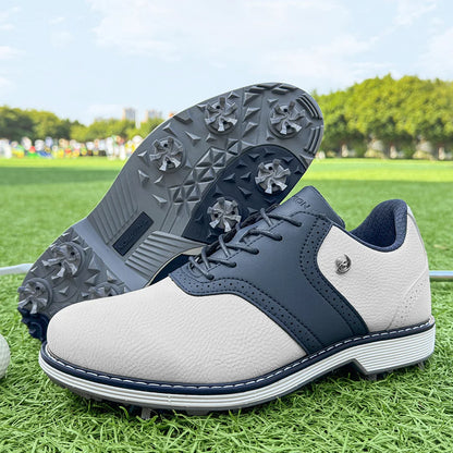 New Men Golf Shoes, Professional Golfers Shoes, Waterproof Comfortable Golf Footwear, Non-Slip