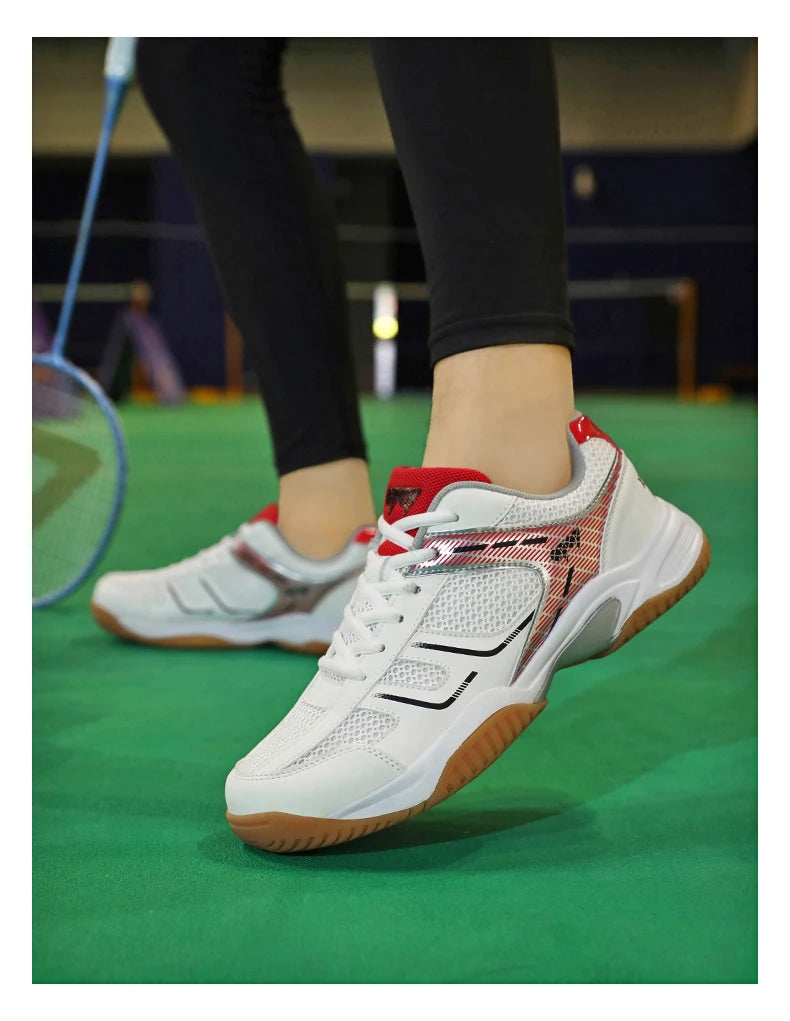 Scarpe professionali da badminton 2025, nuove sneakers da tennis da uomo, traspiranti e antiscivolo, scarpe sportive da pallavolo per uomo e donna