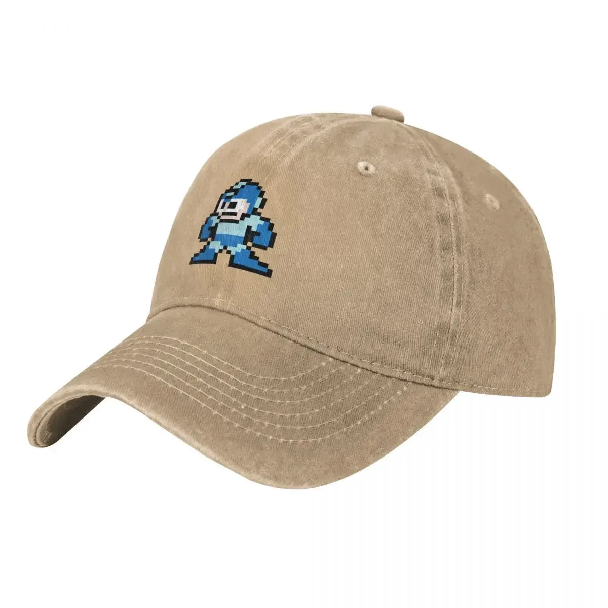 Megaman 8bits Baseballová čepice Nová Čepice roztomilá Vintage Luxusní čepice Pánská Dámská