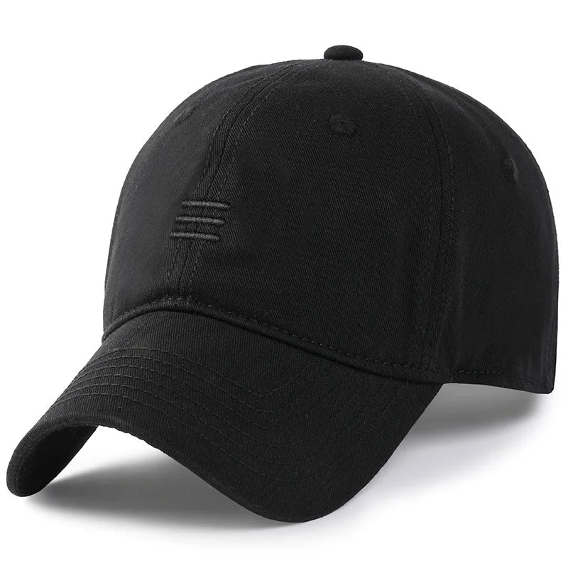 Cappellino da baseball da uomo e da donna oversize XXL, 100% cotone, cappellino da baseball grande per teste grandi 56-63 cm (23,5"-25,5"), cappellino "dad cap" semplice e regolabile