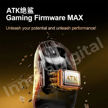 ATK Dragonfly A9 Ultimate Wireless Gaming Mouse A9 Air PAW3950 Ultra Lightweight Ergonomic E-sports Gamer FPS Mice CSGO A9 Ultra