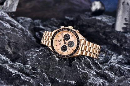PAGANI DESIGN 2026 New Moon Watch For Men Quartz Multifunction Chronograph Sports Mens Watches Top Brand Luxury Sapphire Mirror
