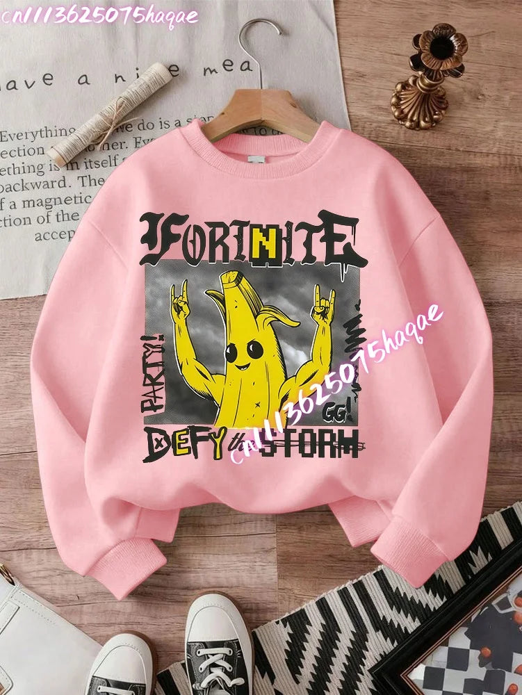 Nuove felpe Fortnite per bambini con cappuccio, stampa personaggi cartoon del gioco, top casual autunnali, abbigliamento invernale per bambini e neonati maschi