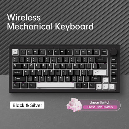 Akko 5075 V3 Keyboard 75% ANSI-US With Volume Hot-swappable RGB USB Type-C/2.4g&BT5.0 Tri-mode Custom Gaming Mechanical Keyboard