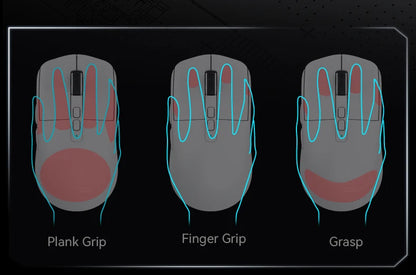 X6 Attack Shark Mouse RGB Touch Magnetic Charging Base Tri-Mode Connection Macro Pro Gaming Mouse