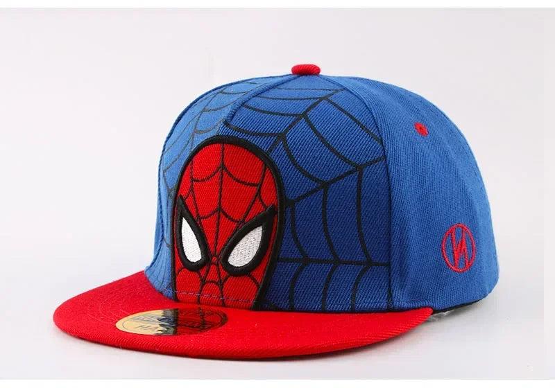 Cappellini HotAnime con Spider-Man per bambini e neonati: cappellini da baseball, cappellini snapback primaverili, cappellini hip hop regolabili