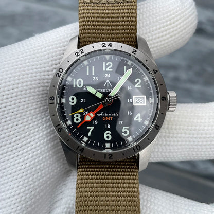 STEELFLIER Official SF792 GMT Mechanical Wristwatch NH34 Movement Super BGW9 C3 Luminous 200M Waterproof Men's Luxury Dive Watch