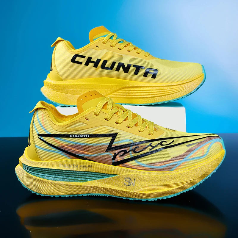 Running Shoes Carbon Plate Marathon Men Specialty Sports Breathable Lightweight Women's Comfortable Athletic Chunta Sneakers