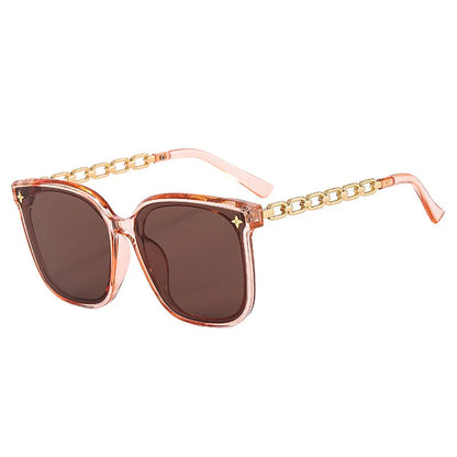 Lunettes de soleil carrées pour femme, style vintage, monture large, verres miroirs noirs, polarisées, lunettes de soleil sexy pour femme, idéales pour le voyage, protection UV400