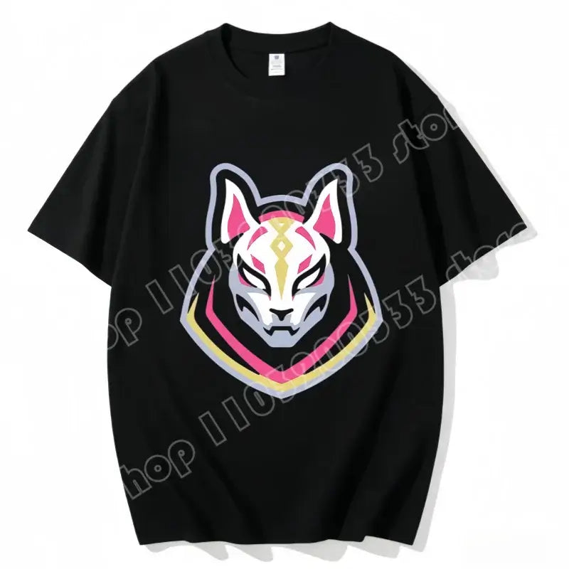 Fortnite Rundhals-T-Shirt für Erwachsene, unisex, Gaming-Dance-Mode, neu, aus reiner Baumwolle, kurzärmeliges Oberteil, perfekt für Freizeit und Urlaub