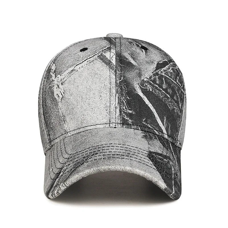 Mode Femmes Hommes Casquette de baseball en coton délavé pour homme et femme, style rétro, toutes saisons, sports de plein air, casquette snapback pour femmes et hommes