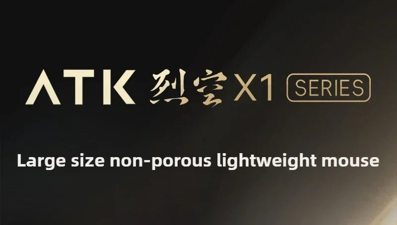 New ATK X1 SE Starlight Wireless Lightweight Mouse PAW3395 26K DPI Hub Page Driver 1000Hz  Gaming Mouse PC Player Accessories