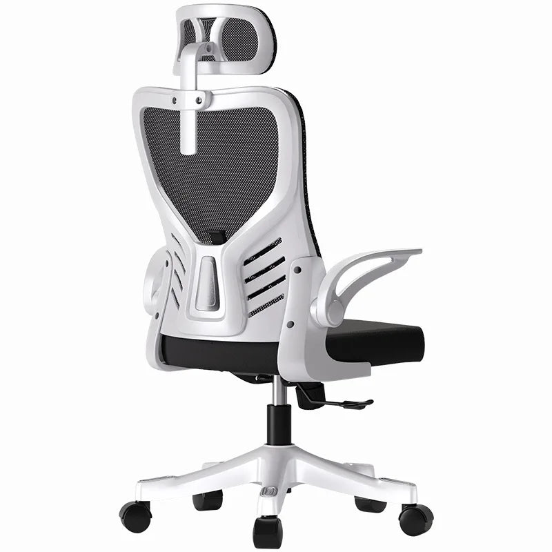 Scaun de birou ergonomic pentru computer, birou, activitate sedentară, studiu, mahjong, conferințe și cămin