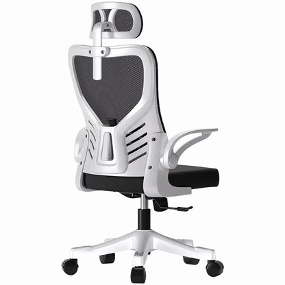 Scaun de birou ergonomic pentru computer, birou, activitate sedentară, studiu, mahjong, conferințe și cămin