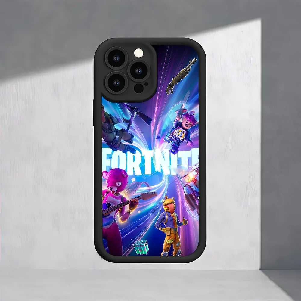 Capa de Telemóvel F-Fortnite Game para Motorola Moto Edge 70 G86 G56 50 G35 G05 G34 G75 G PLAY G85 60 Neo Fusion Stylus Pro Ultra 4G 5G