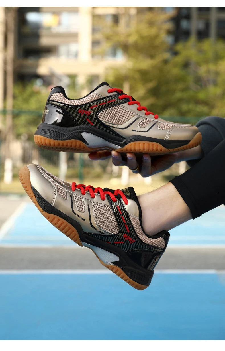 Scarpe professionali da badminton 2025, nuove sneakers da tennis da uomo, traspiranti e antiscivolo, scarpe sportive da pallavolo per uomo e donna