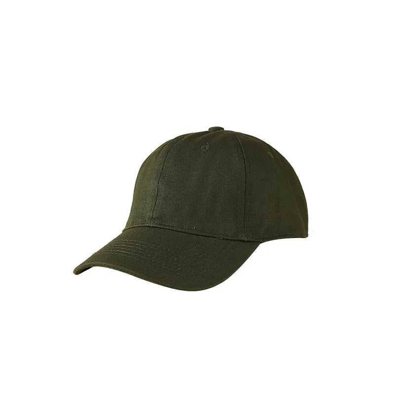 Custom Logo Cotton Soft Top Baseball Cap For Women Men Classics Simple Adjustable Dad Hat Outdoor Sport Dad Hats Wholesale