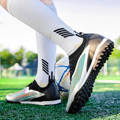 Scarpe da calcio TF da uomo, sneakers professionali per calcetto e futsal, scarpe da soccer casual da uomo di alta qualità per allenamento