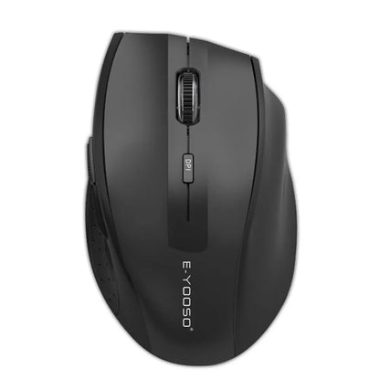 E-YOOSO E-1010 USB 2.4G Wireless Gaming Office Mouse 2400 DPI Optical Game Mice Ergonomic for Laptop PC Computer