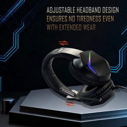 H21 wired headphones gaming, computer, music Fits online courses, conferences, birthdays. Works with PS4/PS5/Xbox/Switch/