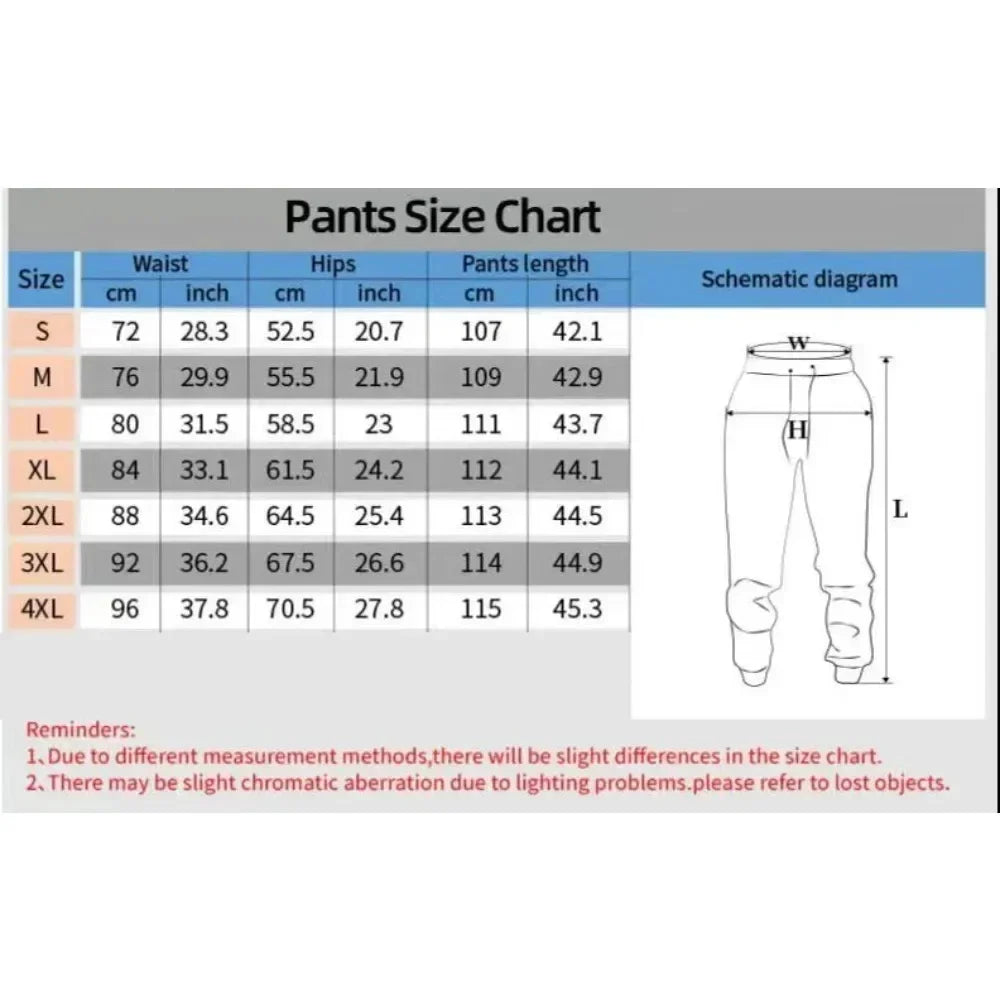 Dragon Ball Super Saiyan Goku Men Jogger Pants Anime Streetwear Casual Sweatpants Loose Fit Graphic Print Spring Autumn Trousers