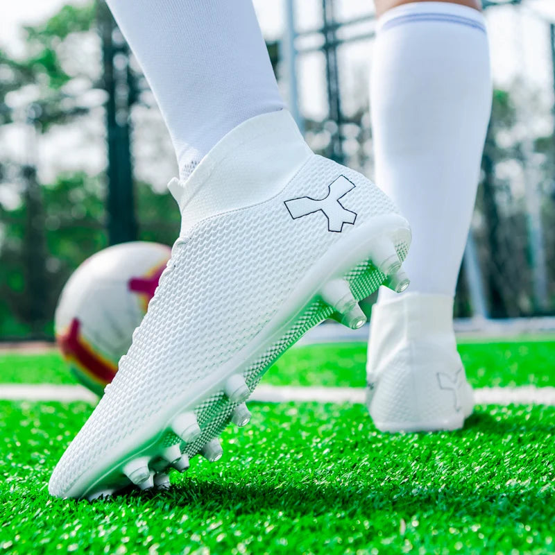 Herren-Qualitäts-Fußballschuhe, strapazierfähige Fußballschuhe für Jungen, leichte Kinder-Fußballschuhe, Futsal-Trainingssneaker, Fußballschuhe mit Stollen