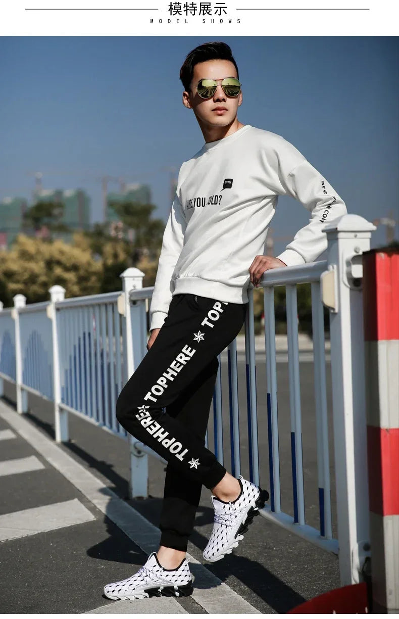 Men's Sports Shoes Breathable Casual Walking Tennis Sports Shoes