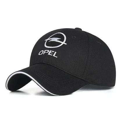 Módní sluneční klobouk pro Opel, baseballová čepice, outdoorové sporty, rybaření, unisex, hip hop, dámské a pánské čepice, nastavitelná velikost, výšivka, streetwear