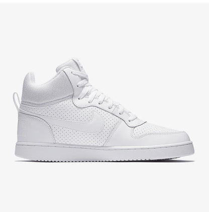 Nike Genuine COURT BOROUGH MID Herren-Sneaker in Reinweiß, High-Top-Freizeitschuhe 838938-111