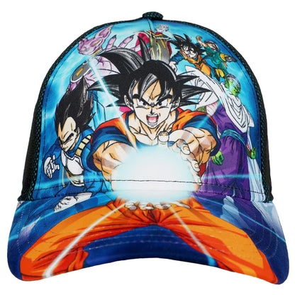2026 New Summer Dragon Ball Super Youth Men Baseball Snapback Hat Black- Anime Enthusiast Gift