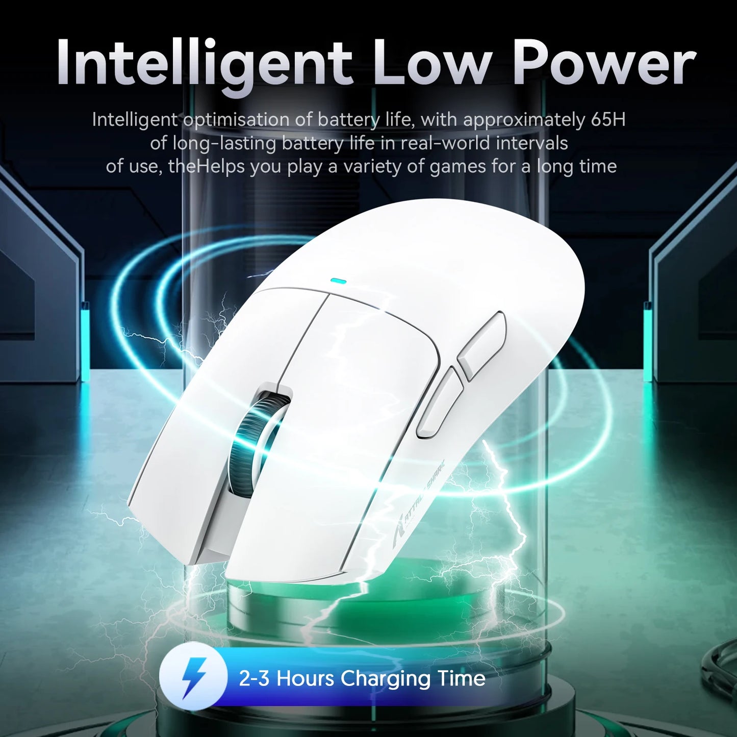 ATTACK SHARK X11 SE Wireless Gaming Mouse 22000 DPI,PixArt PAW3311 Sensor,BT/2.4G/Wired,59g Lightweight,2000W Clicks