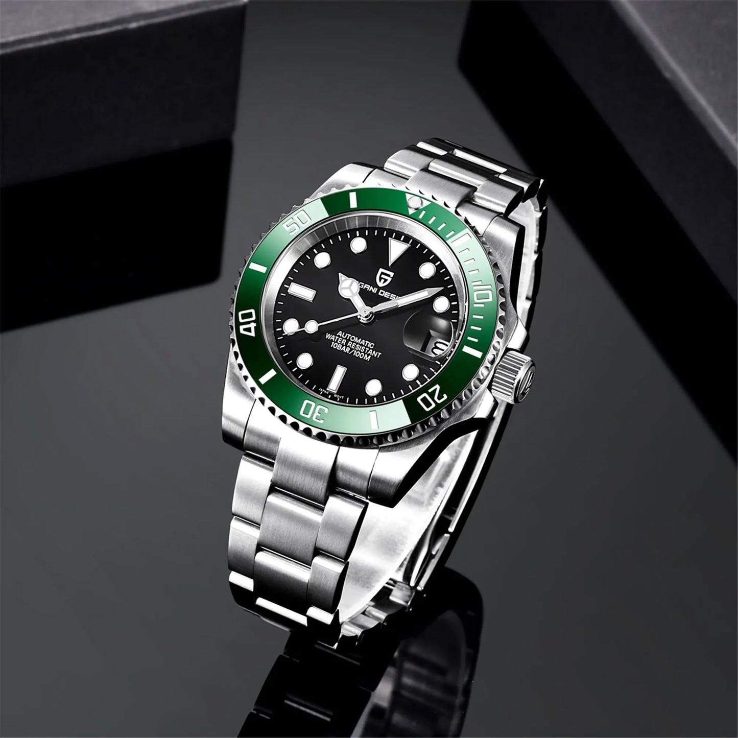 PAGANI Design 2026 New Men Automatic Mechanical Watch Miyota 8215 Sapphire Crystal 40mm Stainless Steel Waterproof