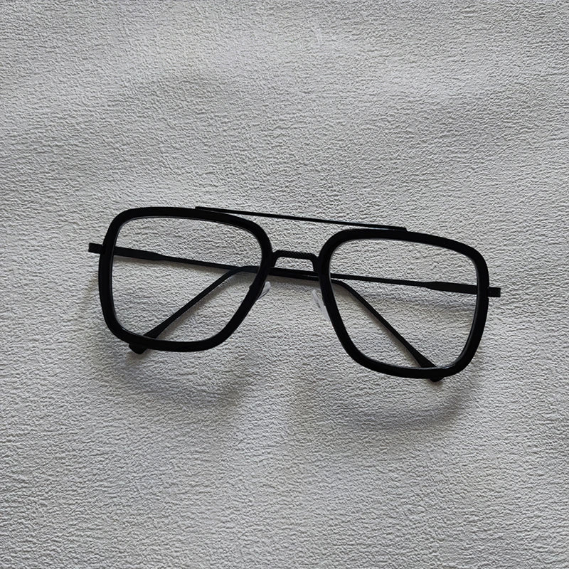 2024 New Square Men Sunglasses Fashion Metal Steampunk Sun Glasses For Women Trendy Outdoor Shades Eyewear Unisex Accessory