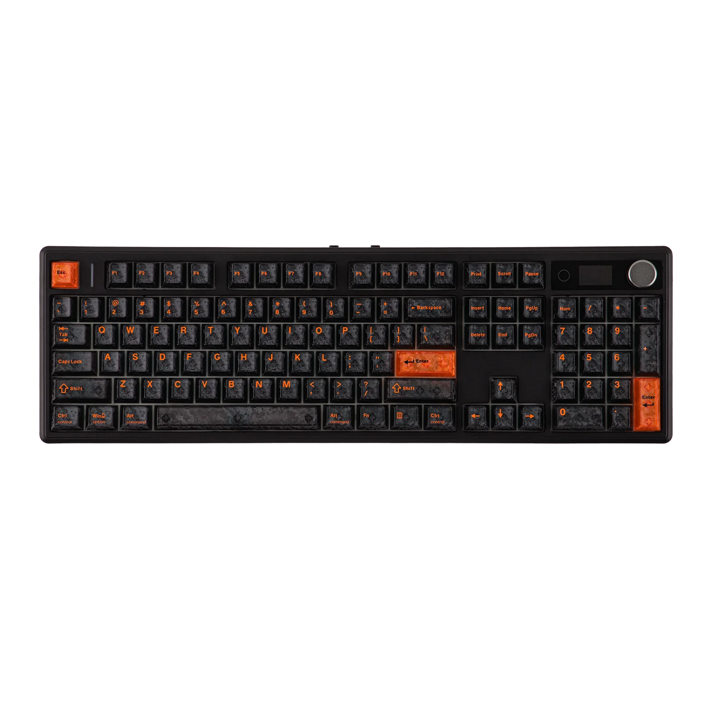 EPOMAKER TH108 V2 PRO 100% ANSI US Layout Wired/Bluetooth/2.4Ghz Wireless Mac Modifier Mechanical Keyboard with Screen & Knob
