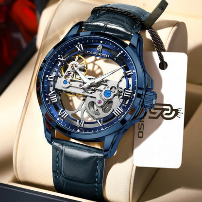 Montre mécanique automatique pour homme en acier inoxydable Case Shape: Round Case