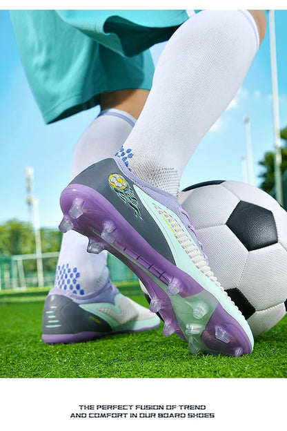 Nuove scarpe da calcio professionali da uomo, alta qualità, scarpe da soccer rapide, tacchetti society, scarpe professionali per campo da calcio, sneaker basse