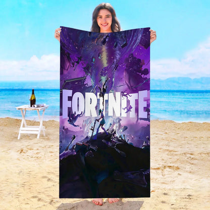 Game F-Fortnites Strandtuch Hotelhandtücher Badezimmer Sauna Spa Playa Reise Schwimmbad Für Zuhause Babybad Mikrofaser Fitnessstudio Dusche