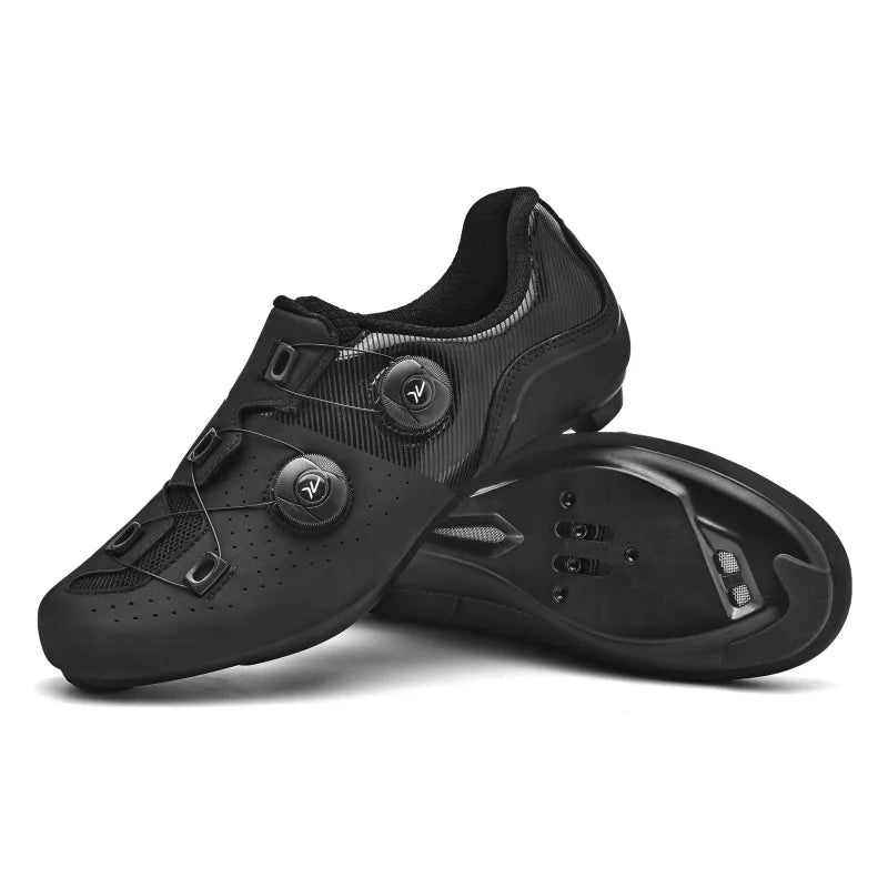 2025 new arrival professional cycling shoes, racing road bike SPD cleat shoes, ultralight self-locking MTB bicycle sneakers unisex