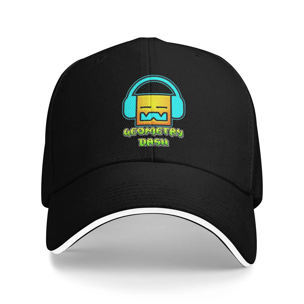 Cappellino da baseball Geometry Game Dash, casual, senza blocchi, modello «Sandwich», per uomo e donna, traspirante, adatto alle attività all’aperto