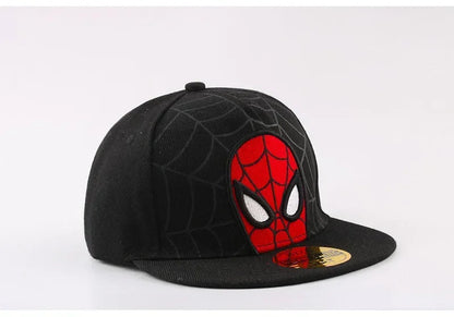Cappellini HotAnime con Spider-Man per bambini e neonati: cappellini da baseball, cappellini snapback primaverili, cappellini hip hop regolabili