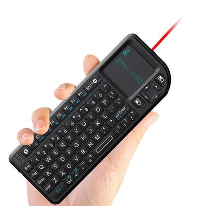Rii Mini Wireless English Keyboard with TouchPad for Android TV Box/Mini PC/Laptop Mac, Laptop, Windows, Tablet